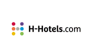 H-Hotels.com logo für besten & günstigst Urlaub Deals & Gutscheine