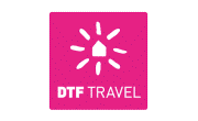 DTF TRAVEL logo für besten & günstigst Urlaub Deals & Gutscheine